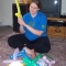 Guest brandishes balloon sword Guest brandishes balloon sword