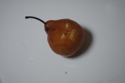 A rare pear becomes were!