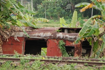 Train car - North of Unawatuna, Sri Lanka
