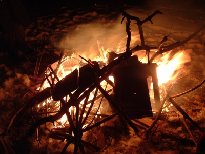 It all started with burning things...