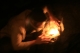 Lighting the pipe