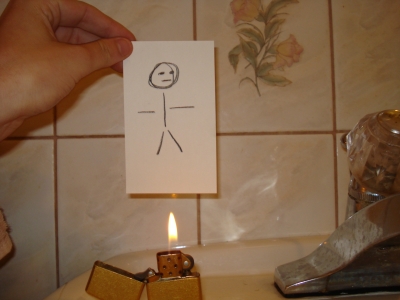 Stick Man Danger