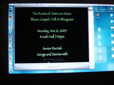 My Mom Made Some Snappy Opening Credits On The DVD