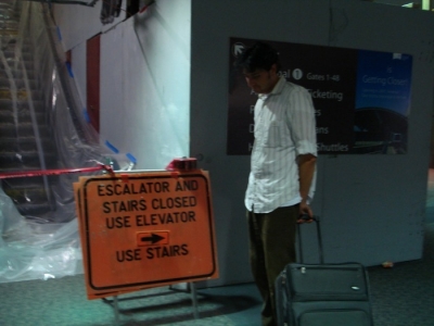 Fun for people with lots of stuff who need to use the stairs. Fun for people with lots of stuff who need to use the stairs.