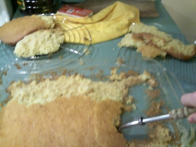 Destroy the cake! Destroy the cake!