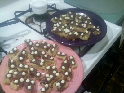 Finished dominoes