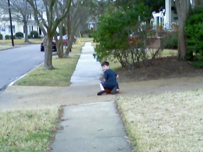 Kid who won't talk to me