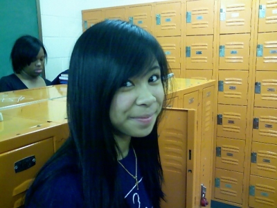 Looks genuinely happy