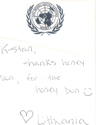 A Clear Misuse of Official Stationary