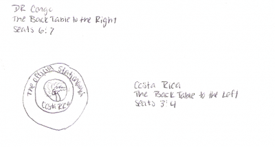 "Official stationary of Costa Rica"
