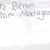 To Benin from Madagascar