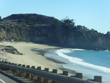 Beautiful beach somewhere on that famous beach route!