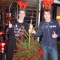 Decorating the tree...