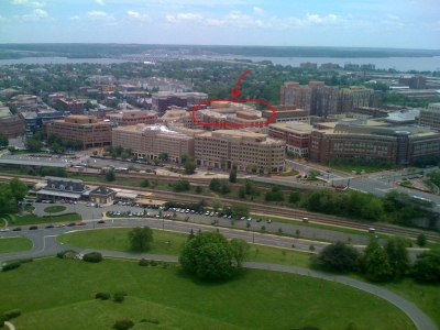 I can see my house from here