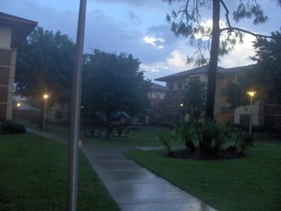 dreary and rainy and wonderful