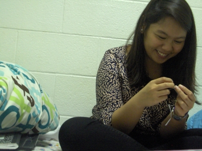 SUCCESS!! I finally got a picture of her :D