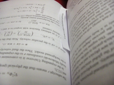 It was a very math-y book.