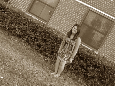 And descended outside.