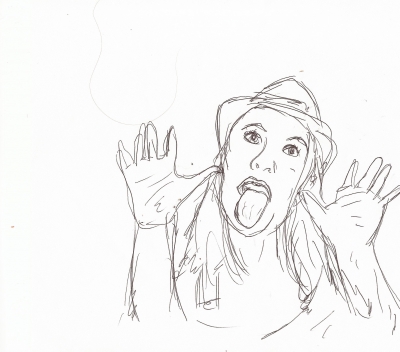 Annie's drawing of Ellalah