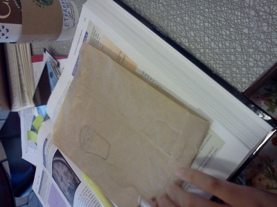 She has drawn the cup She has drawn the cup