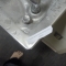 On the water fountain.