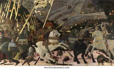 Niccolò Mauruzi da Tolentino at the Battle of San Romano
