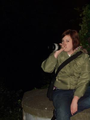 drinking at stow lake