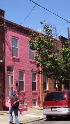 I thought this pink house was awesome