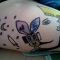 Ang's leg, Jay's drawing