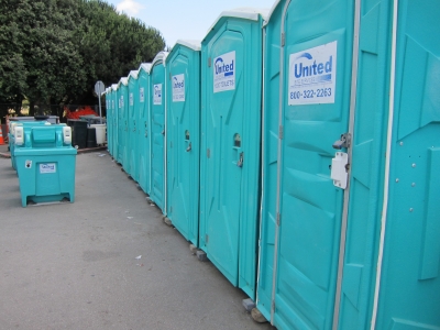 Roasting Porta-potties