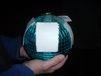 Oh Precious disco ball.JPG