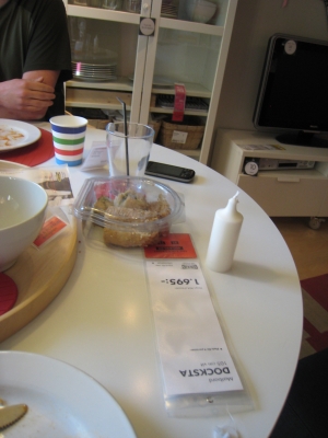 The dessert (and non-optional candles)