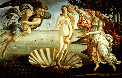 The Birth of Venus, by Boticelli