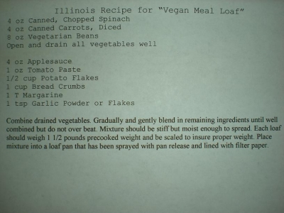 Vegan Meal Loaf