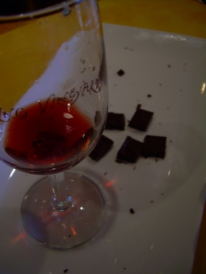 Blackberry port and dark chocolate Blackberry port and dark chocolate