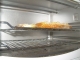 Toasting cheese.