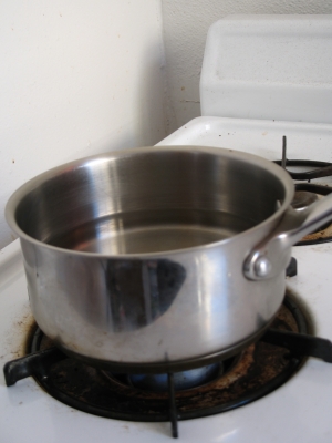 Keep your eyes on the pot at all times!