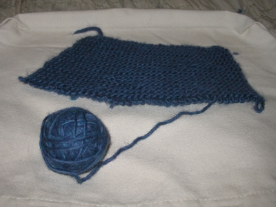 Yarn ball is growing