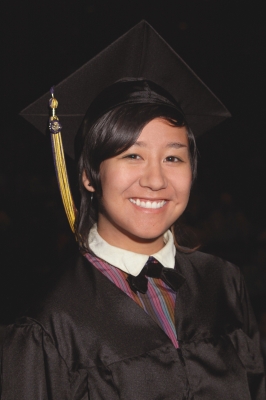 graduate's garb