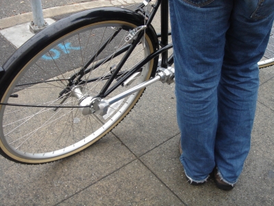 Edifice with Chainless Bike