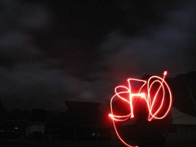 night time on Moorea...