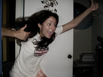HAHAHA i look insane.