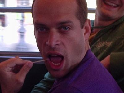 strange weirdo on the muni