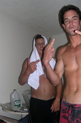 pete k and some dude