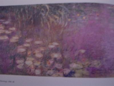 Section of Lillies by Monet
