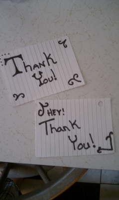 Thanks! Thanks!