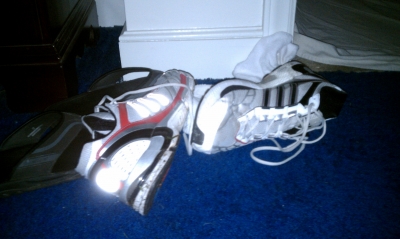 The first thing to happen when I got home!