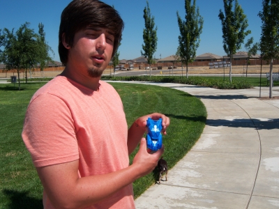 "Oh man! Check out this car!"