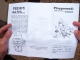The outside of the "brochure" we made.