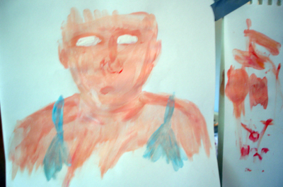 All the light colors and creepy eye voids